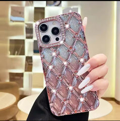 Diamond Bling Stone Floral Case