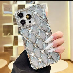 Diamond Bling Stone Floral Case