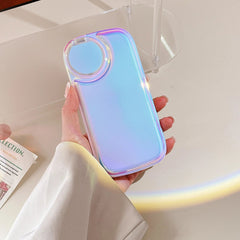 Laser Holographic Flip Mirror Case For iPhone