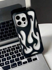 Premium Matte Flames case for iPhone