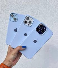 iPhone Premium Quality Silicone Case (Sierra Blue Color)